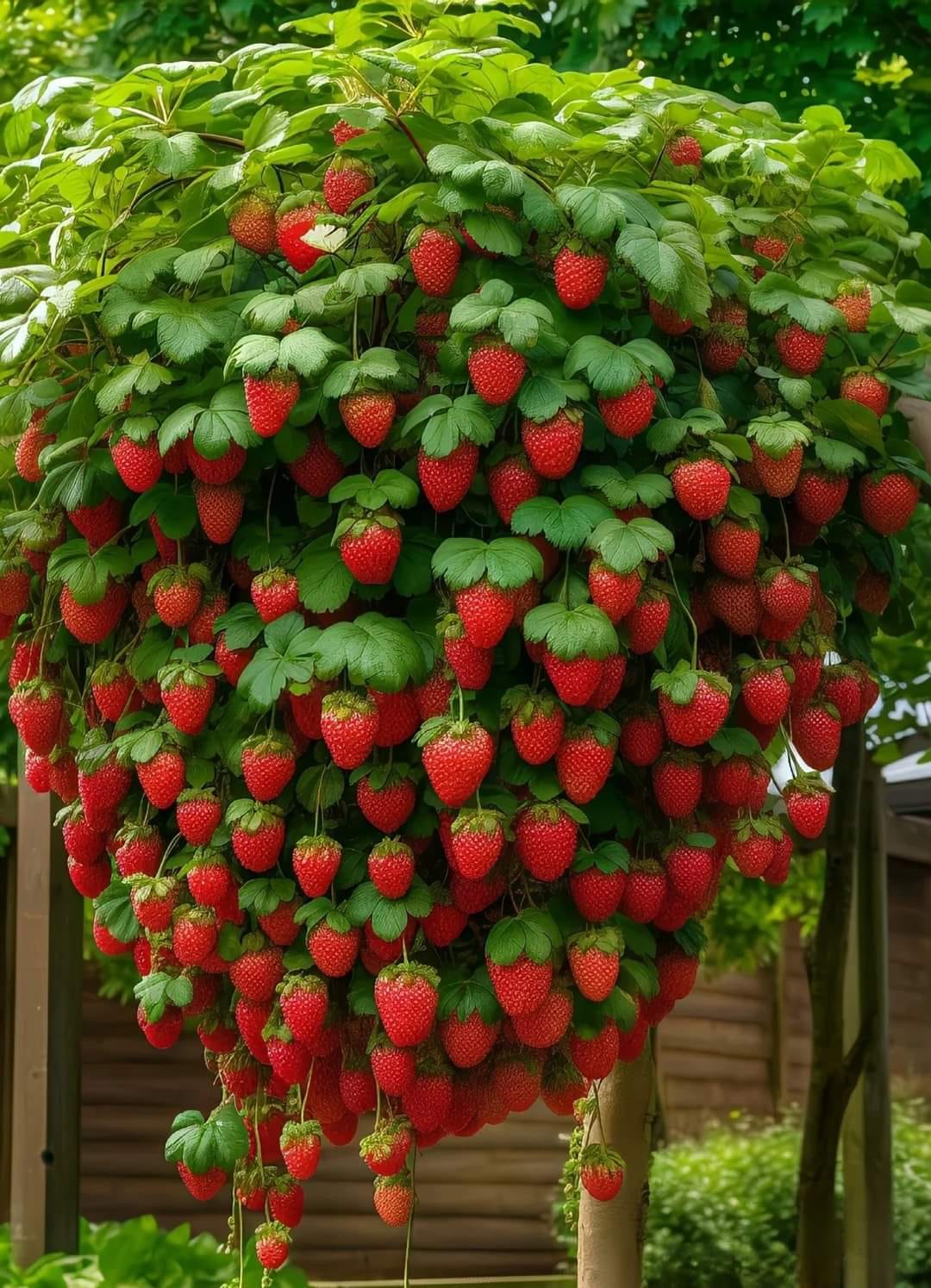 Červené popínavé jahody 10 ks